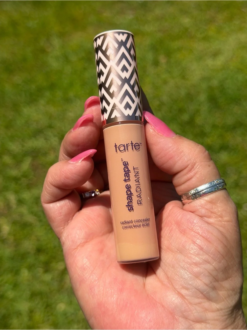 TARTE Shape Tape Radiant 35H Med Honey Concealer Double Duty Beauty
